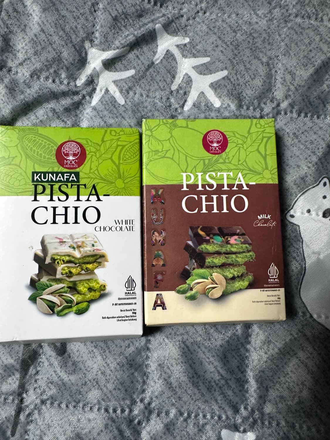 두바이초콜릿 2가지맛 (각 90g) 상품이미지1