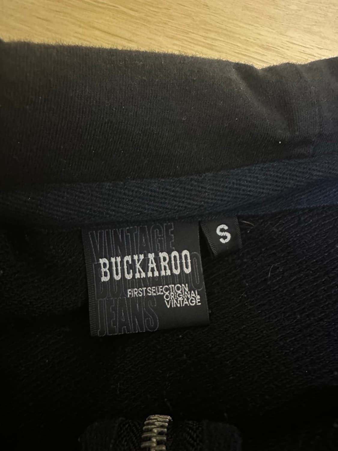 (택포) 버카루 레터링 후드집업 상품이미지3