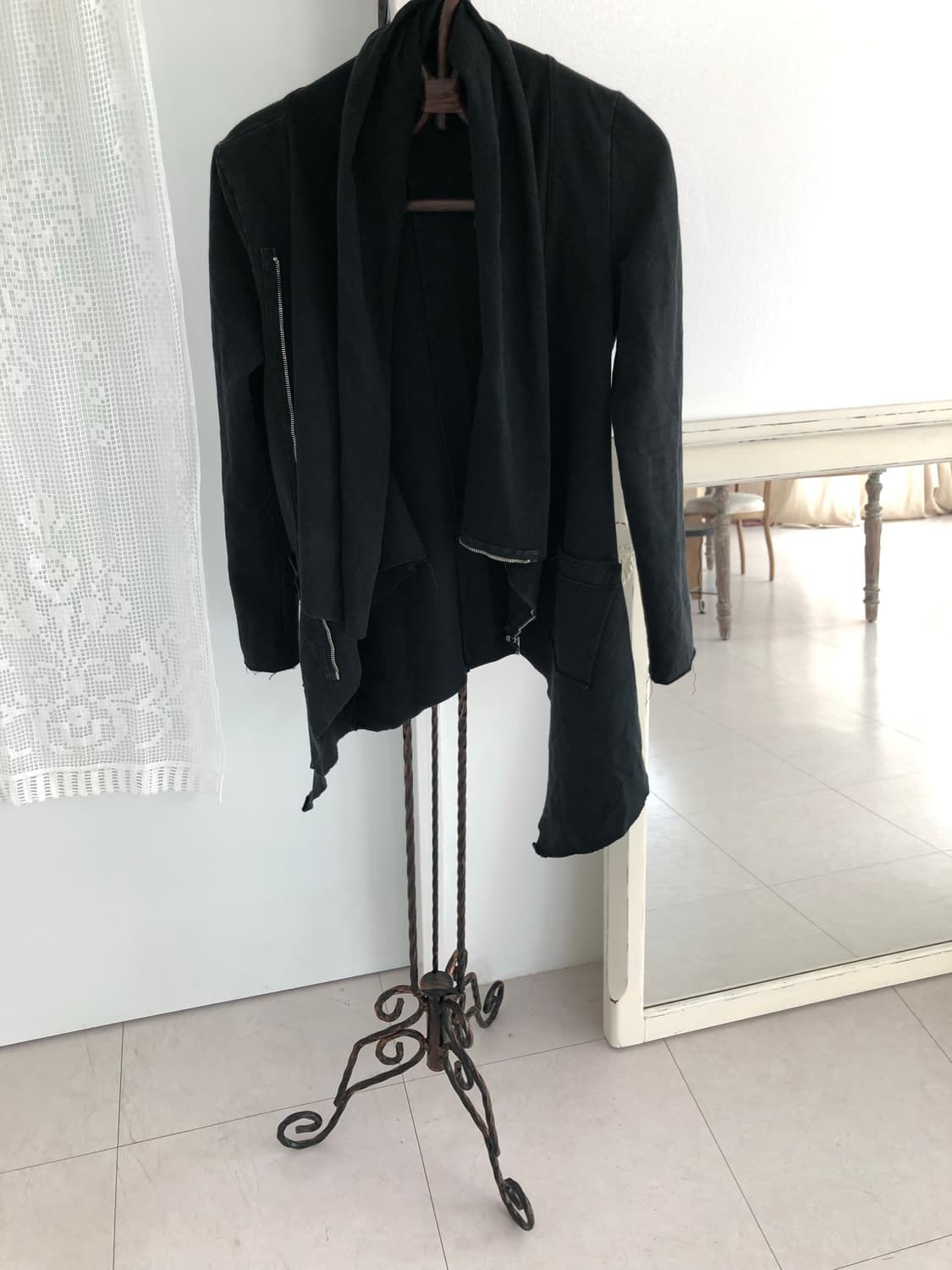 아카이브 비대칭 블랙 자켓 - SUSYMIX (ITALY MADE) 상품이미지2