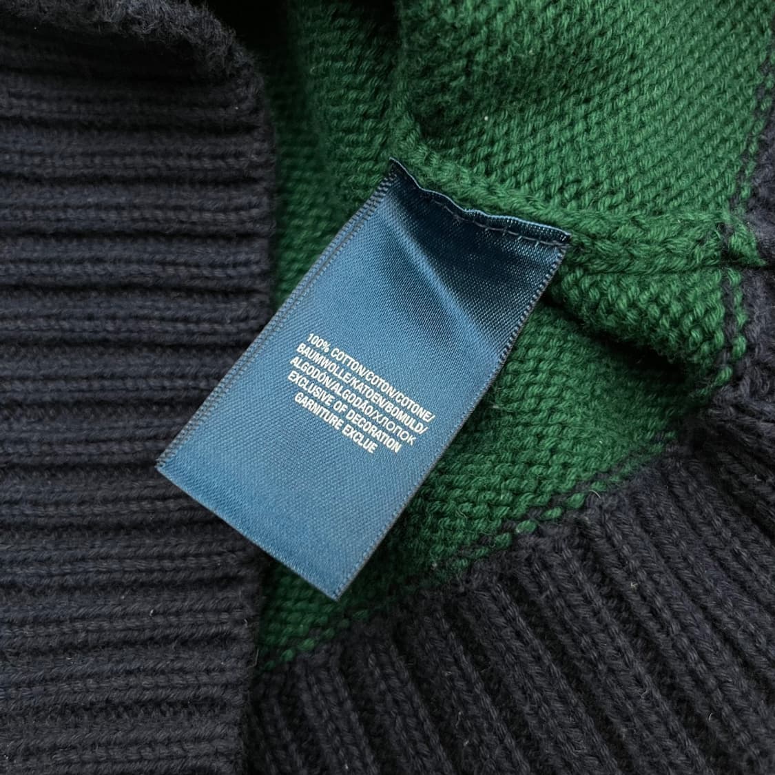 폴로 랄프로렌 옥스포드 빅포니 딥그린 니트 L 상품이미지5