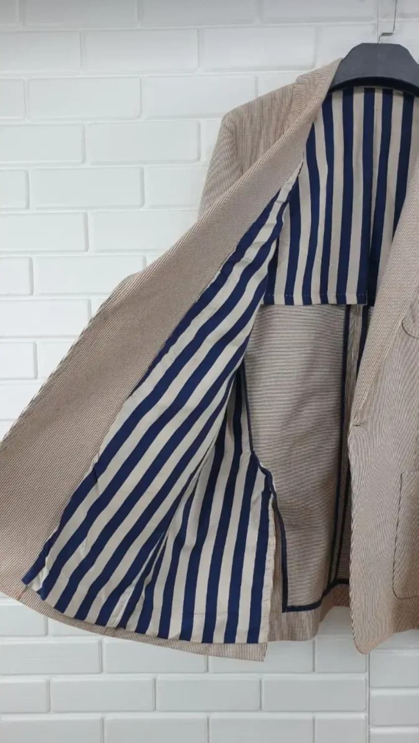 [100]타임 간절기 콤비자켓 상품이미지5