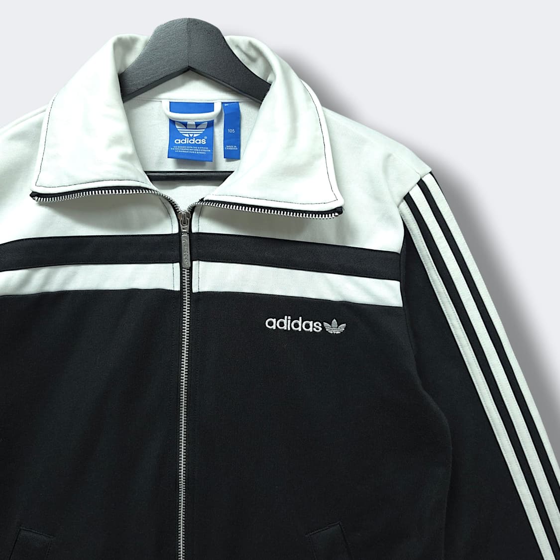 [105] 아디다스 블랙&화이트 83 유로파 트랙탑 져지 상품이미지3
