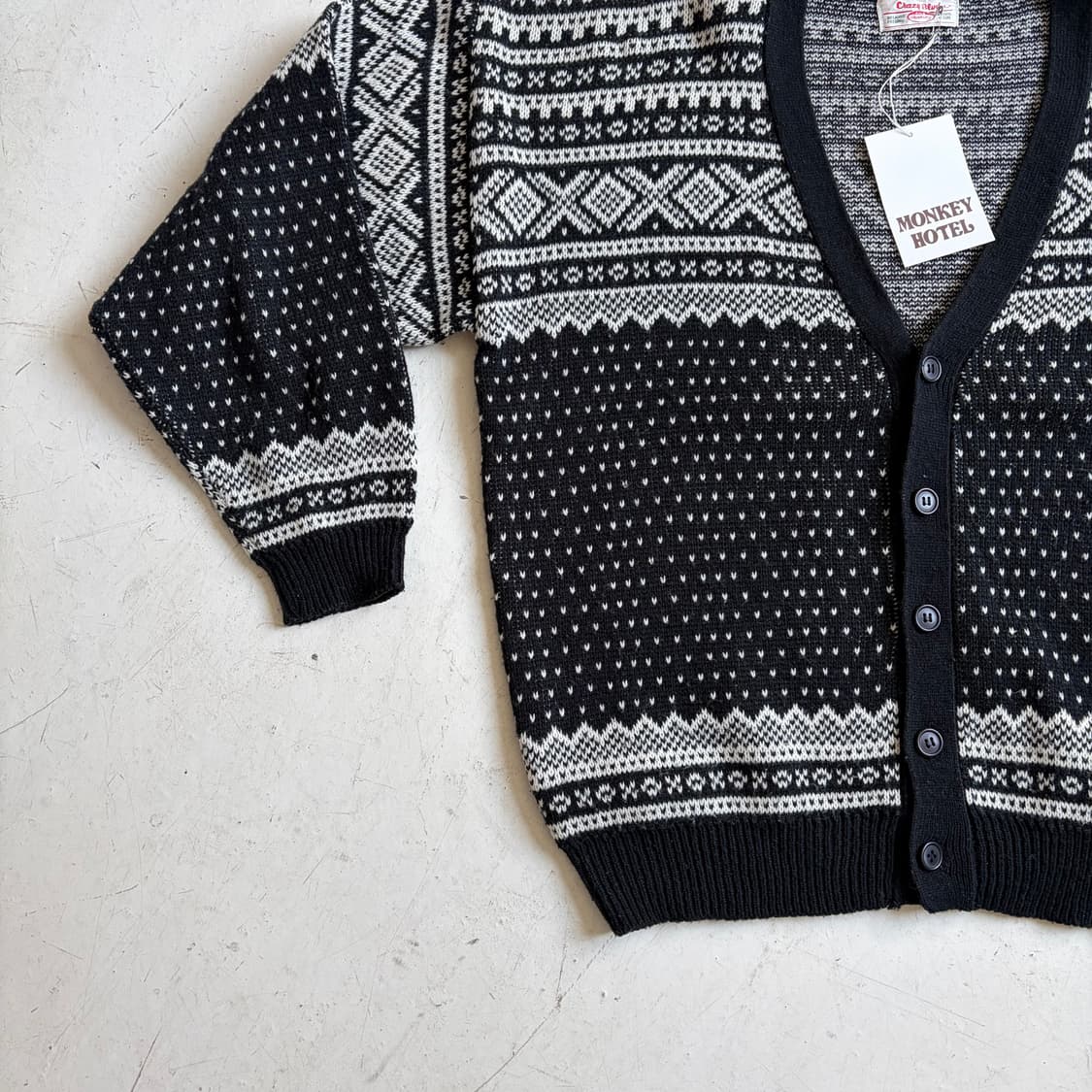 90s Crazy Blud 빈티지 가디건 L 상품이미지3