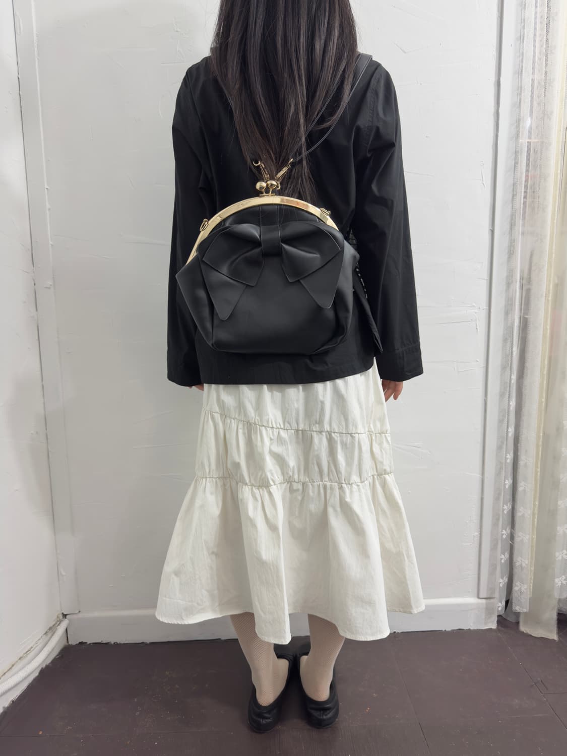 ribbon backpack 상품이미지4
