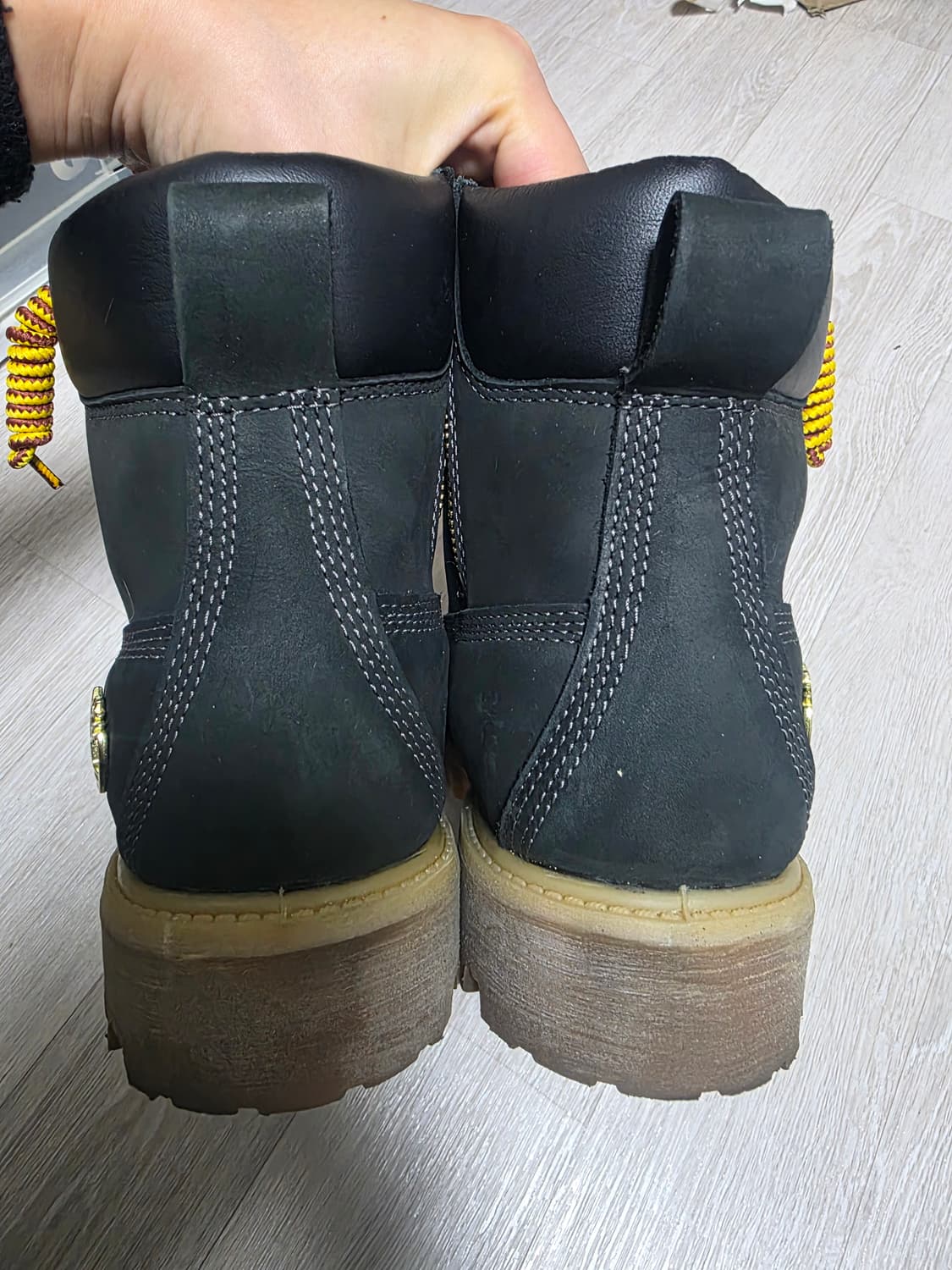 팀버랜드 6인치 스투시 콜라보 부츠 260 상품이미지4