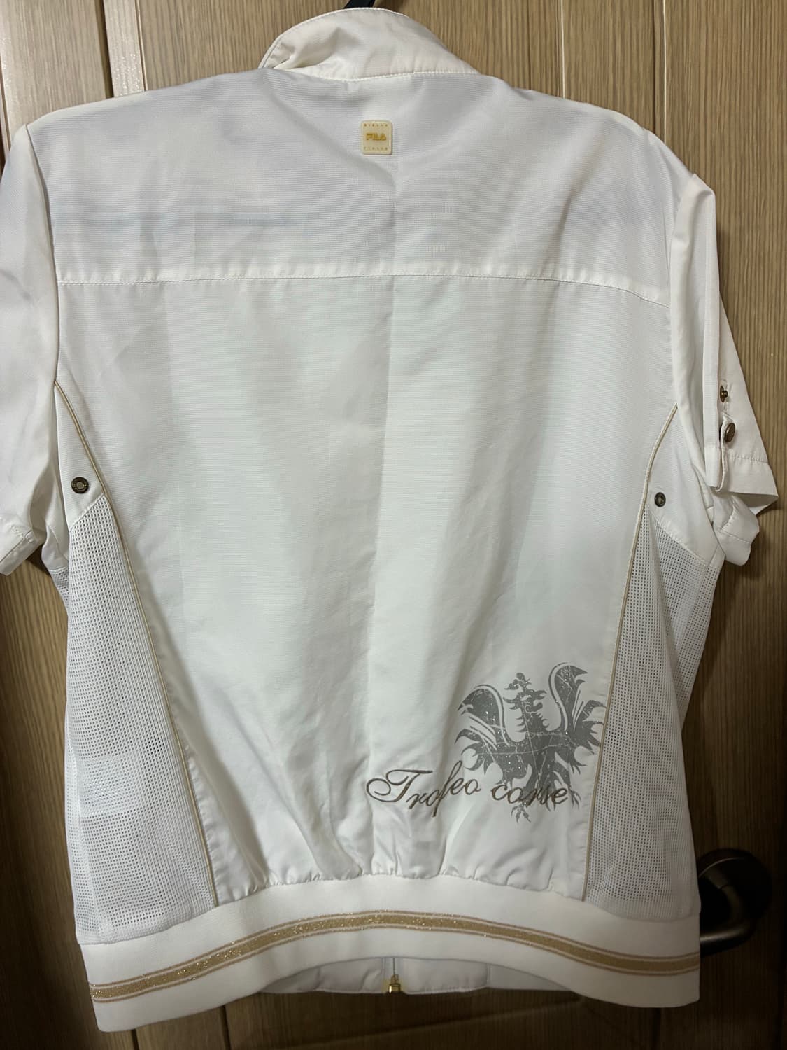 휠라 반팔 집업 상품이미지2