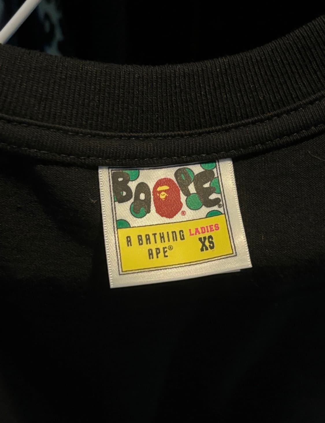 베이프 마일로 반팔티 xs 상품이미지2