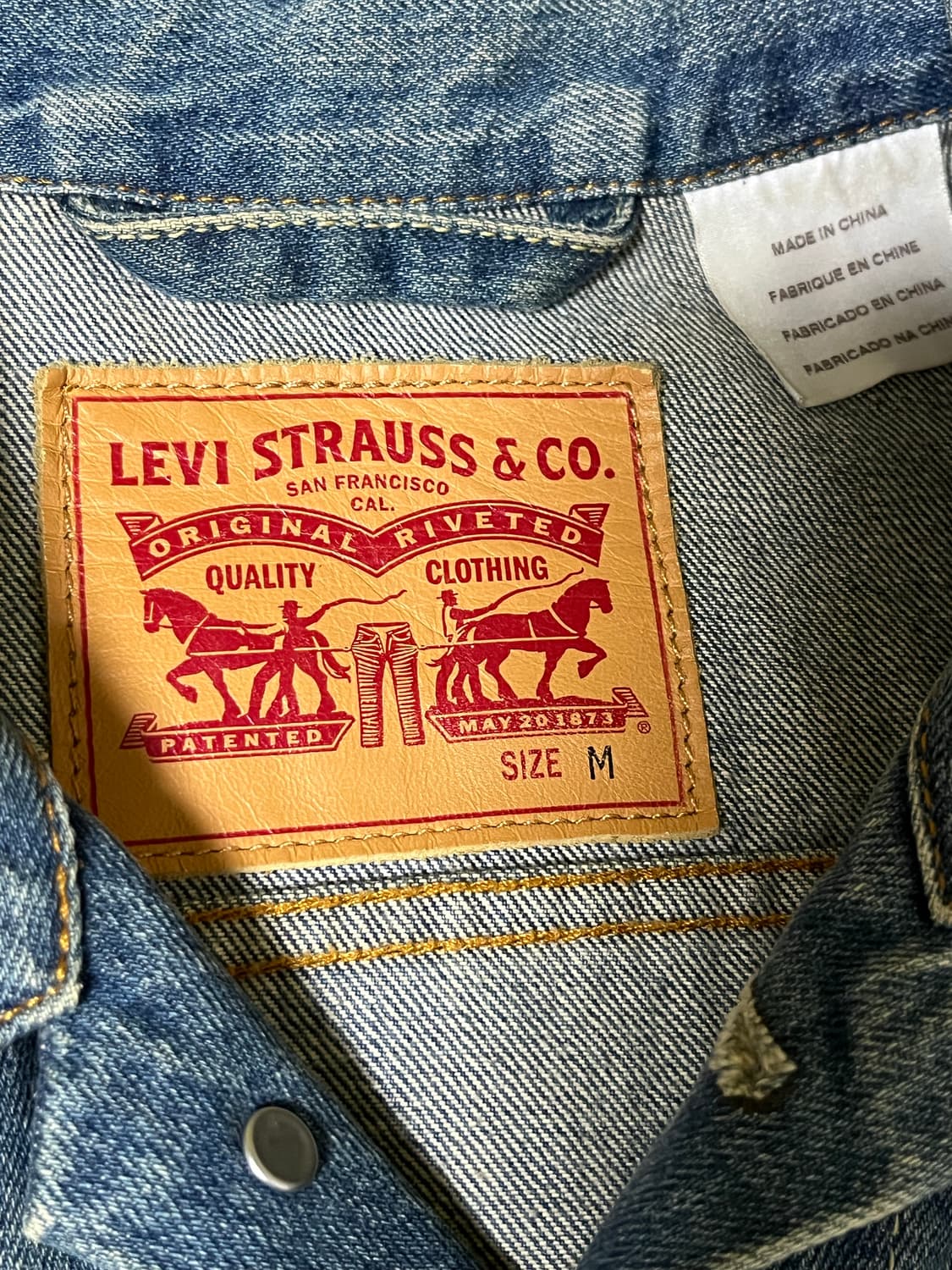 Levis denim jacket 상품이미지3