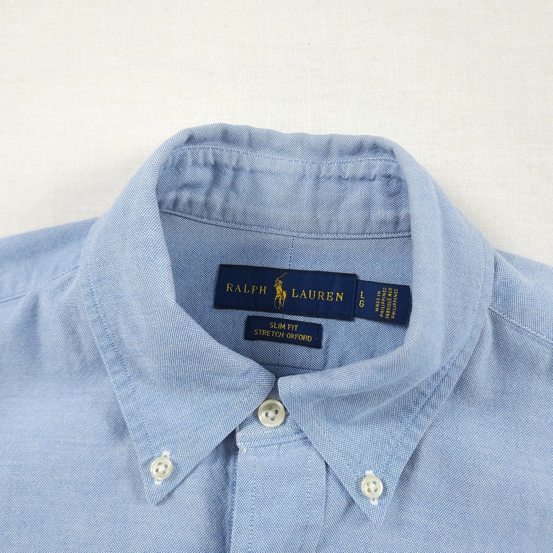 L(100) 폴로 랄프로렌 코튼 셔츠 멀티포니 상품이미지4