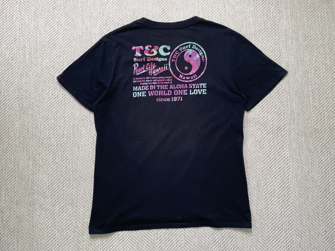 빈티지 T&C surf 서프 반팔티셔츠  상품이미지1