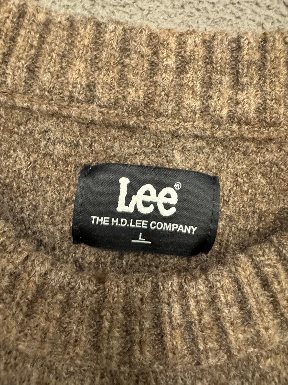 LEE 부클 빅 트위치 로고 미시착 처분 L 넉넉  상품이미지3