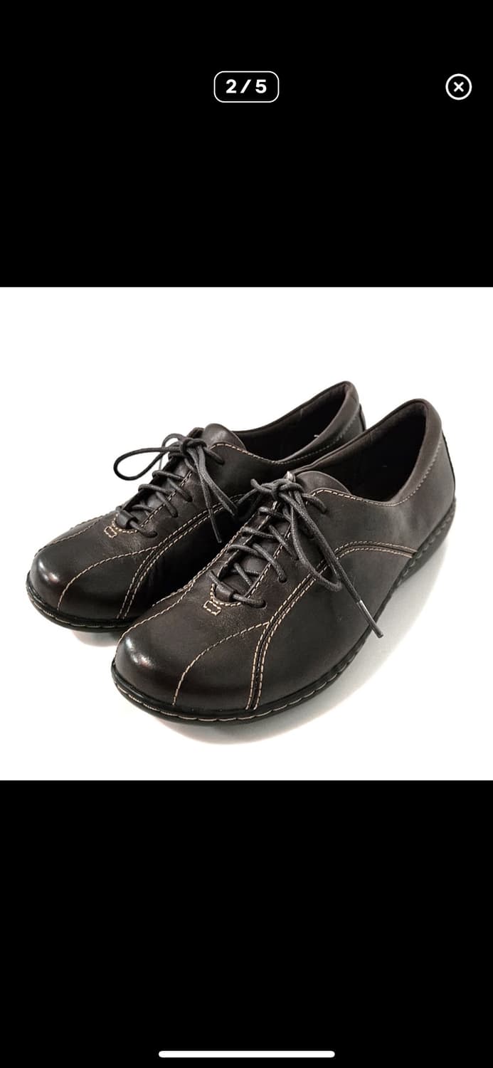 [US7.5] 클락스 체인 아바 다크 브라운 상품이미지2