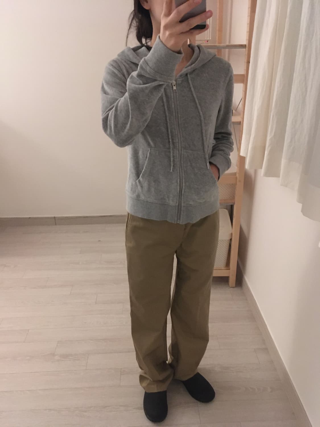 velvet glitter zip up hoodie 상품이미지8