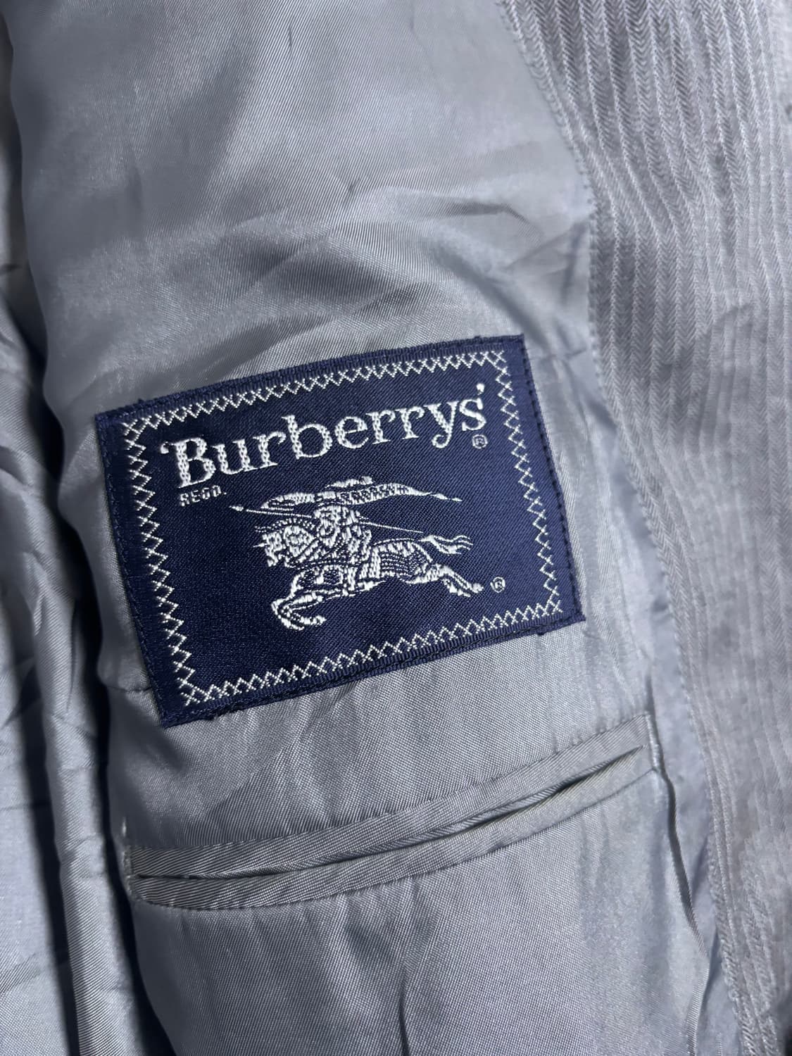 일제 버버리 블레이저 사이즈 105-110 상품이미지4