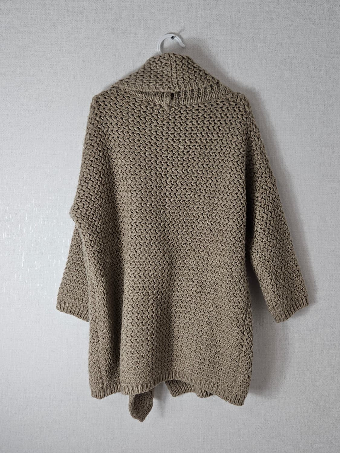 폴로 랄프로렌 숄카라 케이블 코트 가디건 니트 헤비 L 상품이미지3