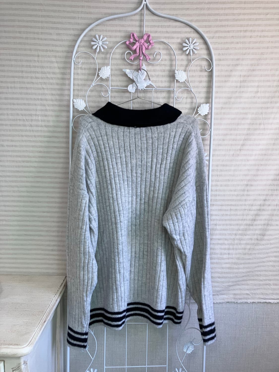 jpn vintage 멜란지 니트 y2k 스트릿 갸루 펑키 일본빈티지 상품이미지2