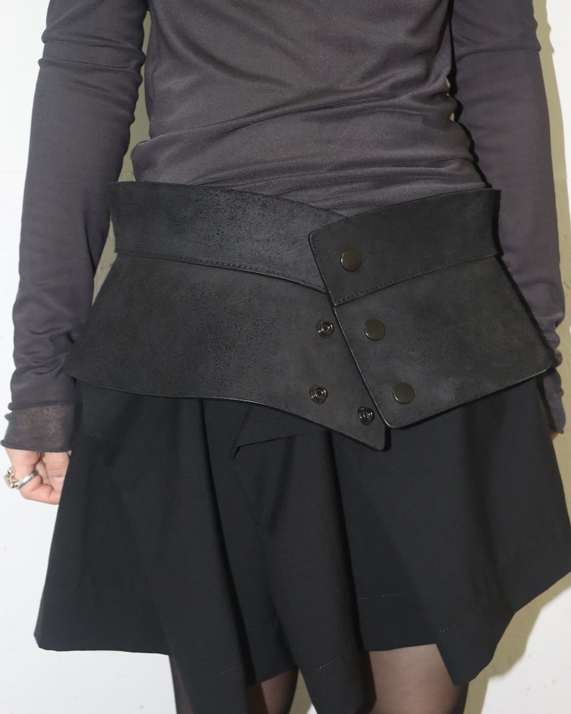 릭 오웬스 10AW “GLEAM” 레더 힙 벨트 상품이미지3