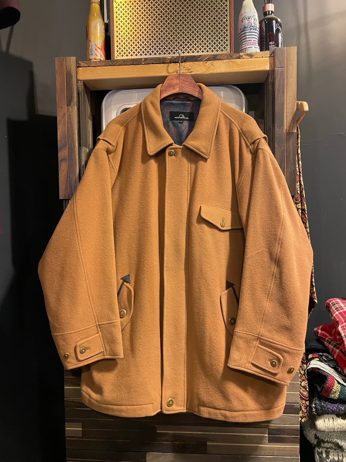 nonchalant ans 울캐시미어 자켓 상품이미지1