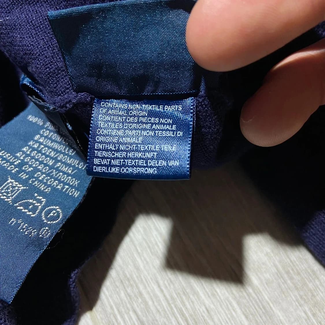 폴로 랄프 로렌 피마 코튼 네이비색 가디건 상품이미지7