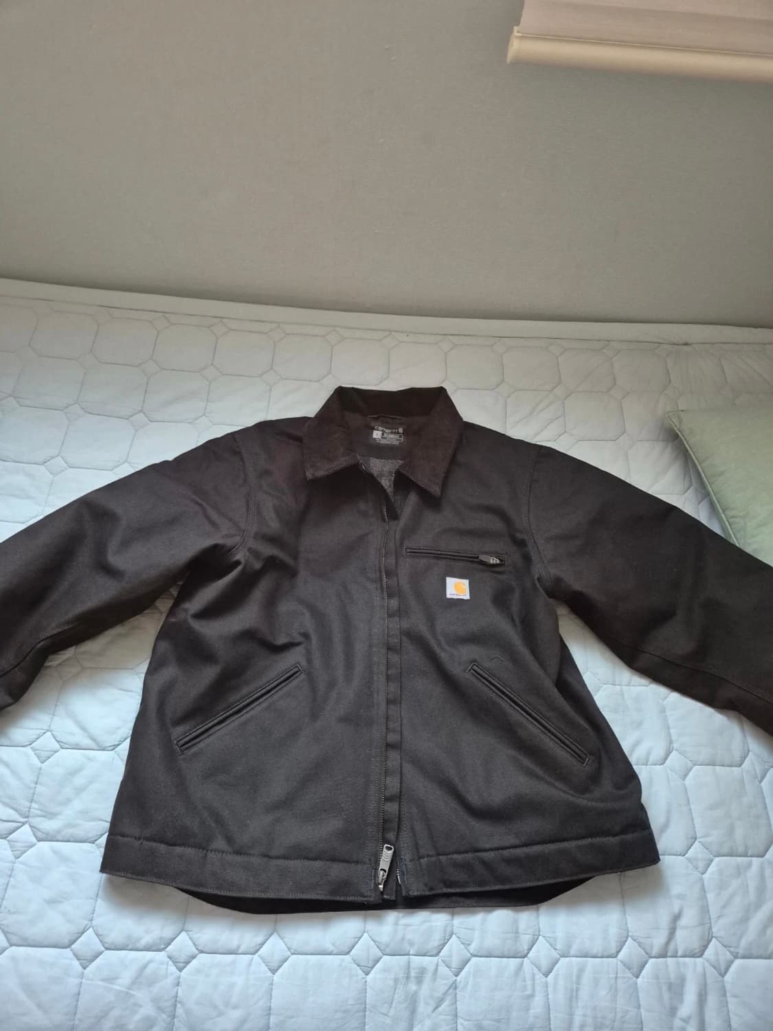 칼하트 블랭킷 라인드 릴렉스드 핏 레귤러 덕 디트로이트 자켓 상품이미지2