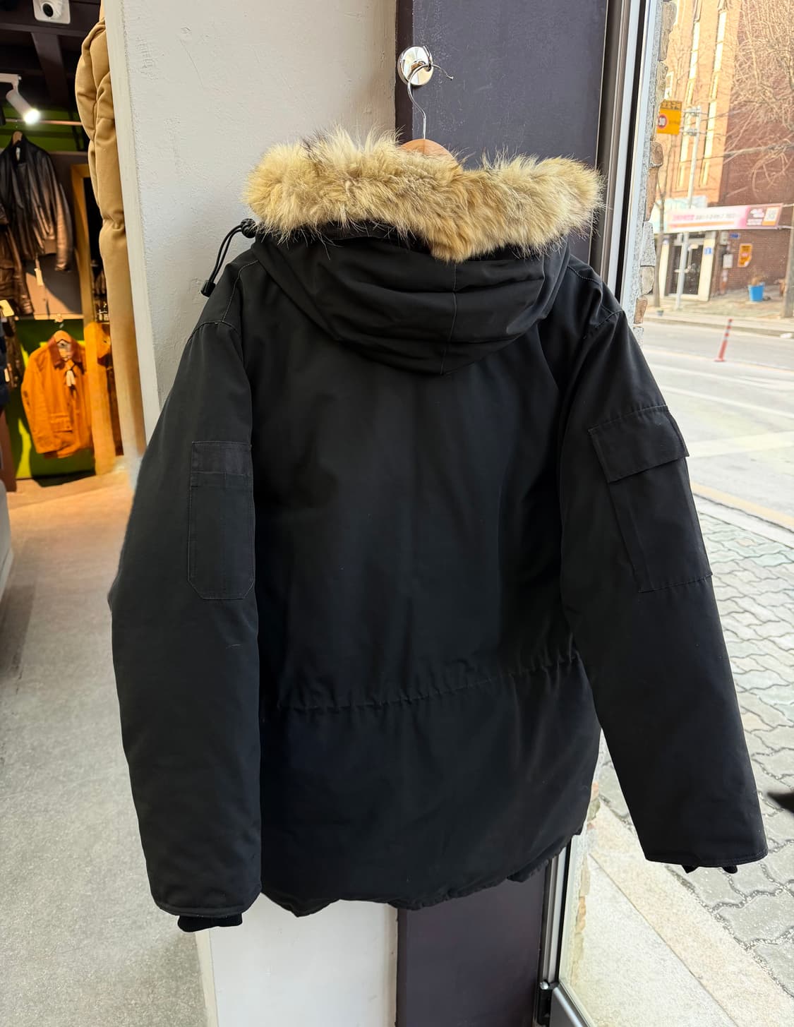 105~110/ 캐나다구스 익스페디션 퍼 패딩 파카 상품이미지9