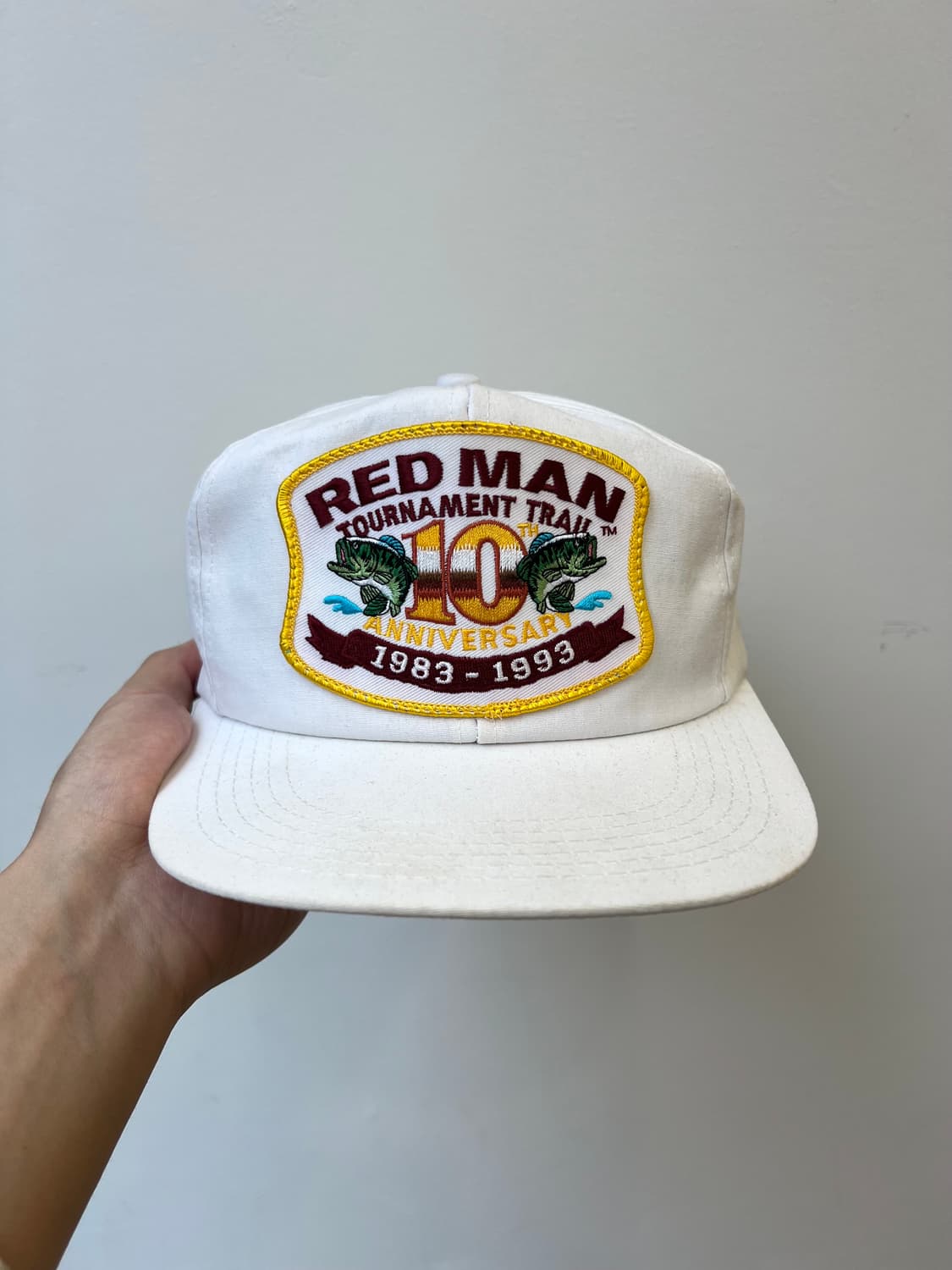 1993 Red Man Bass Fishing Tournament Cap 상품이미지1