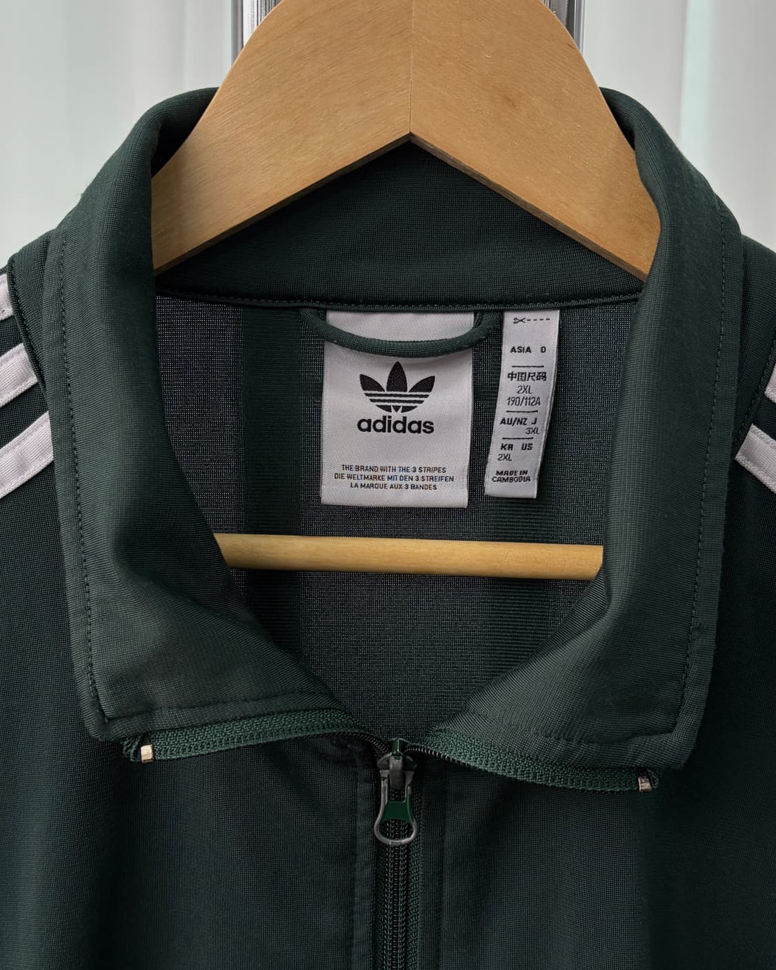 [2XL]아디다스 파이어버드 카키 트랙탑 져지 상품이미지6