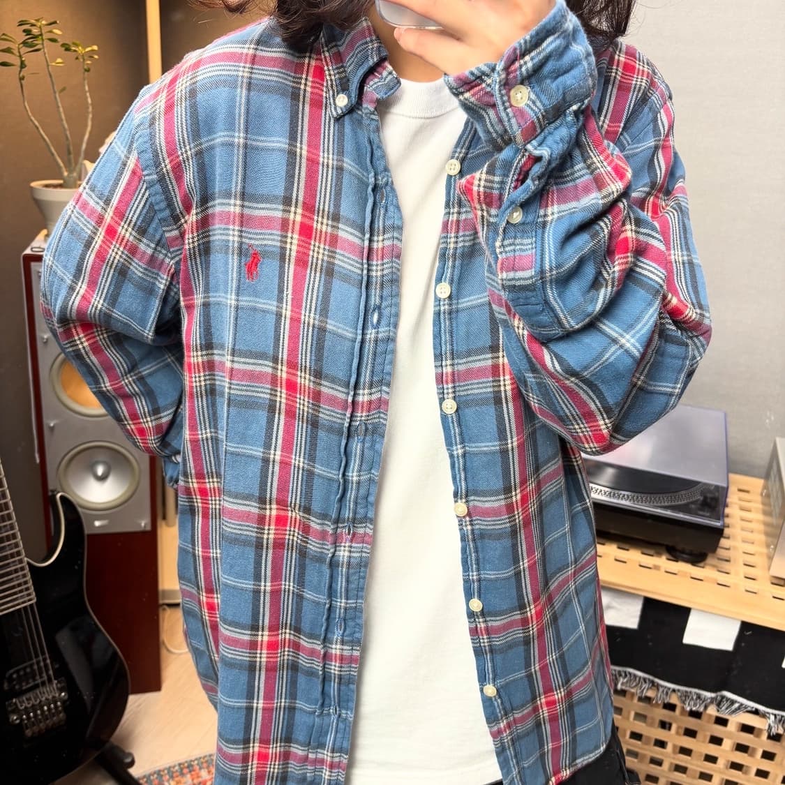폴로 체크셔츠 상품이미지2