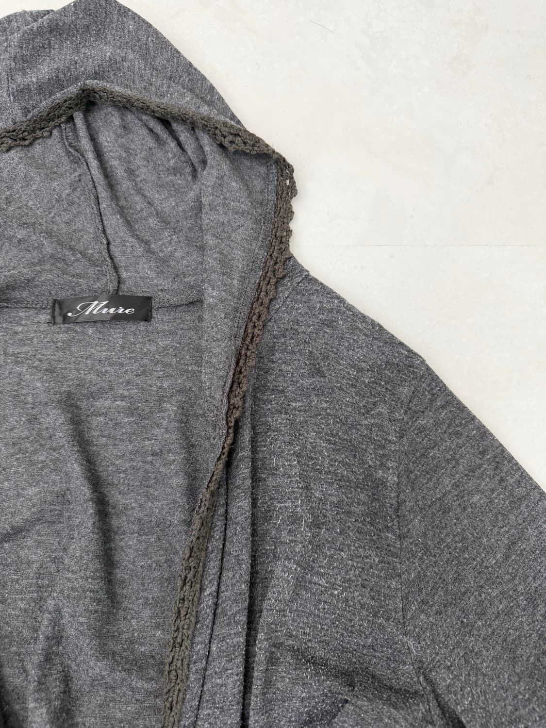 보헤미안 크로쉐 후드 롱 가디건  상품이미지5