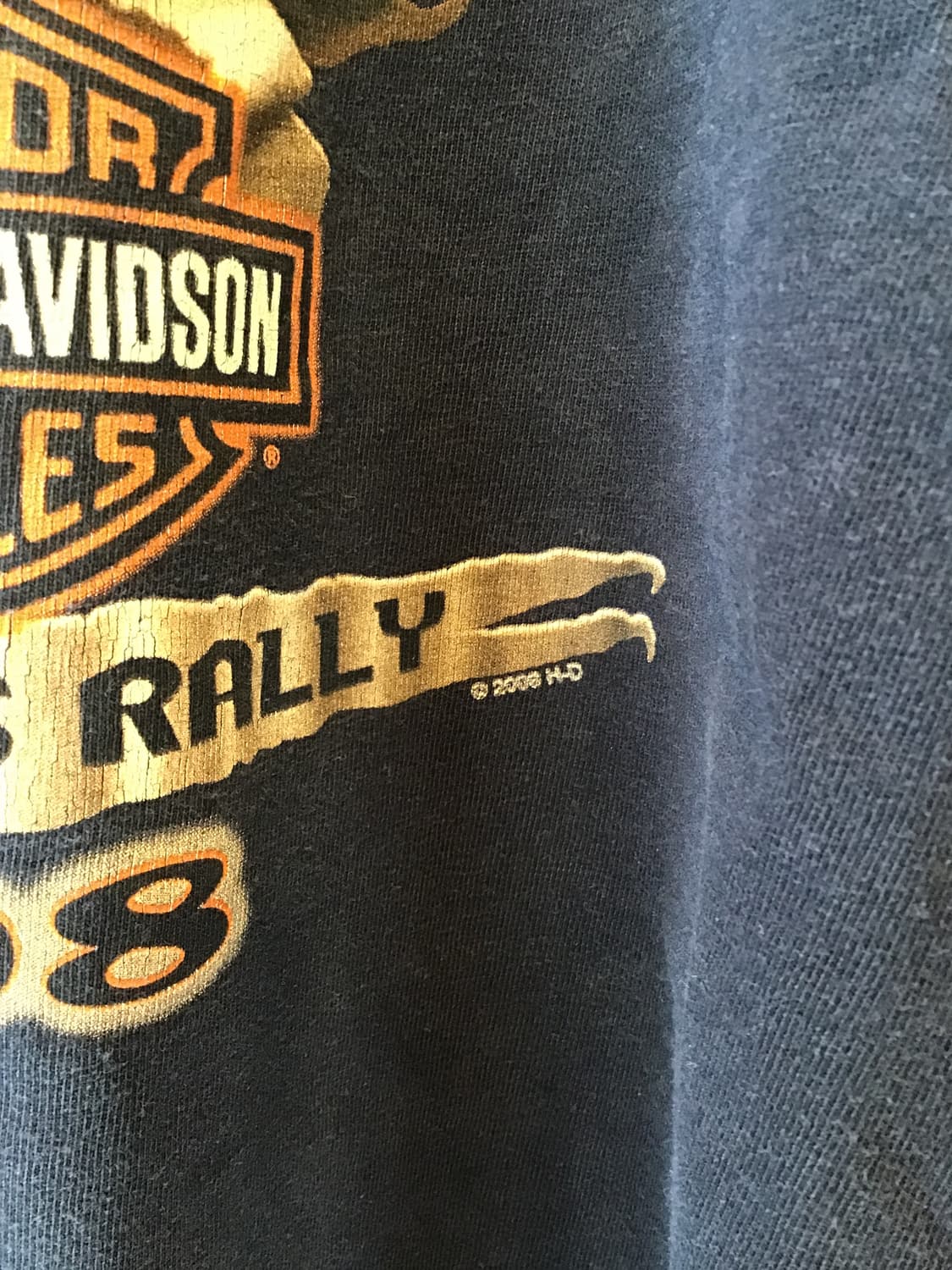 할리데이비슨 2008 플레임 긴팔 상품이미지3