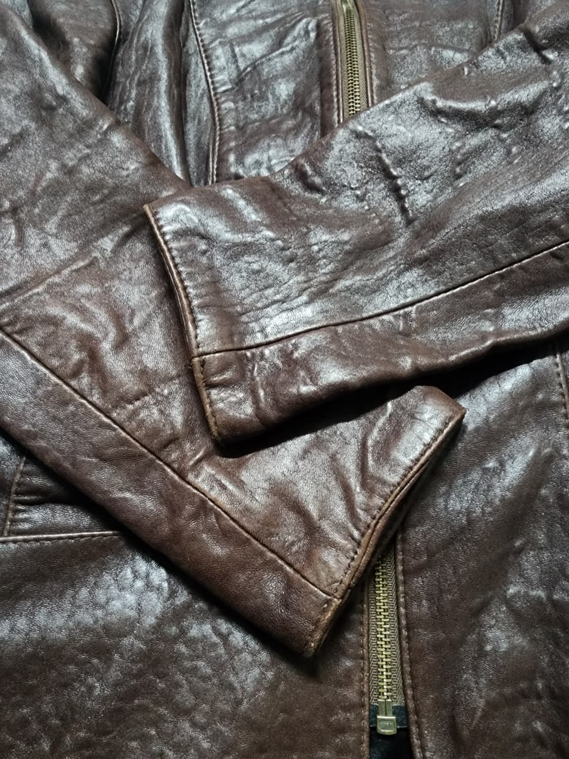 뉴질랜드 Caroline Moore 램스킨 양가죽 자켓 상품이미지6