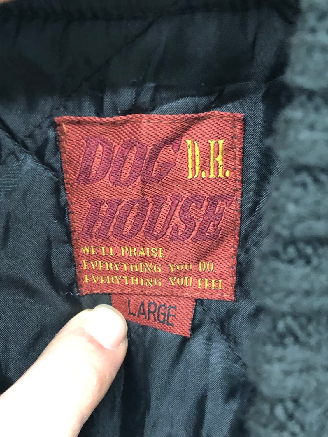 dog house 타탄 체크 집업 상품이미지3