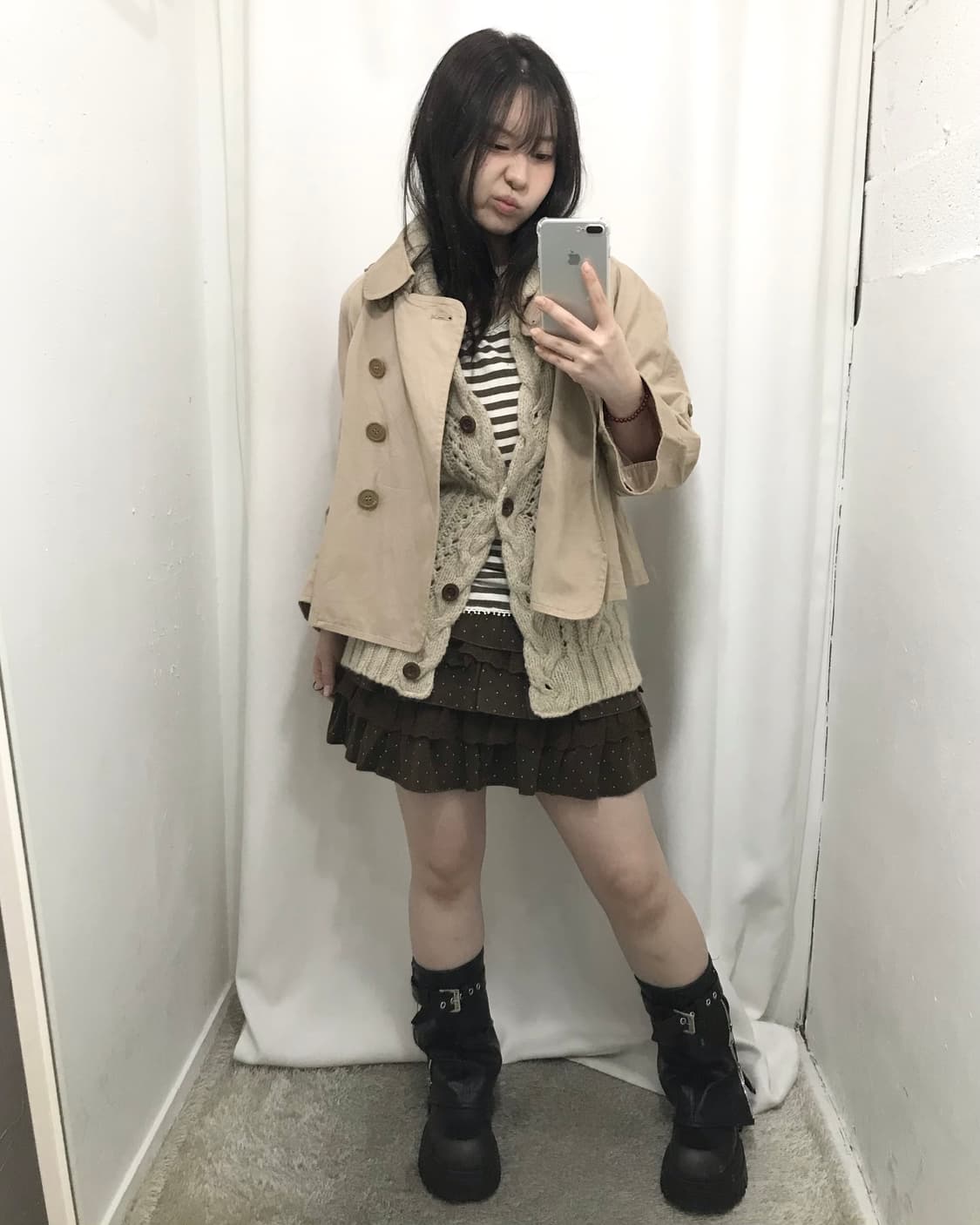 브라운 소녀 코디 세트 🤍 상품이미지1