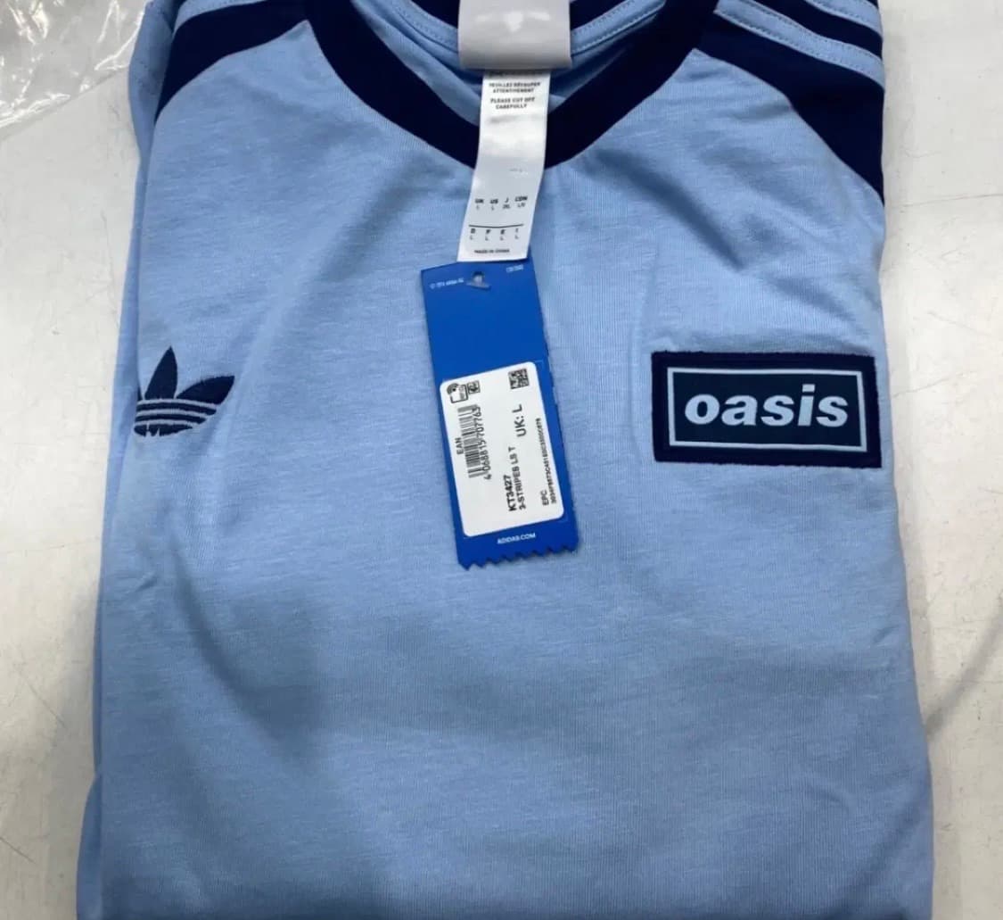 [UK사이즈 L] 투어3-스트라이프 긴팔 티셔츠 오아시스 상품이미지2