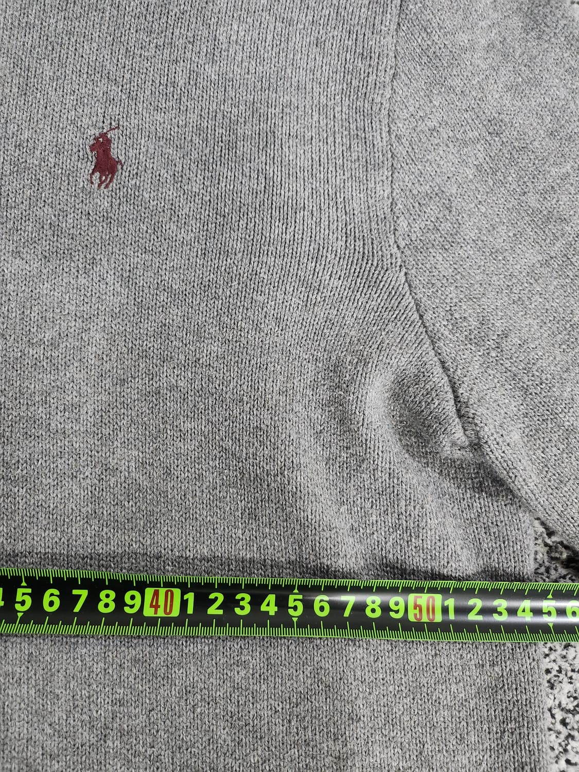 그레이 하프 집업 니트  상품이미지9