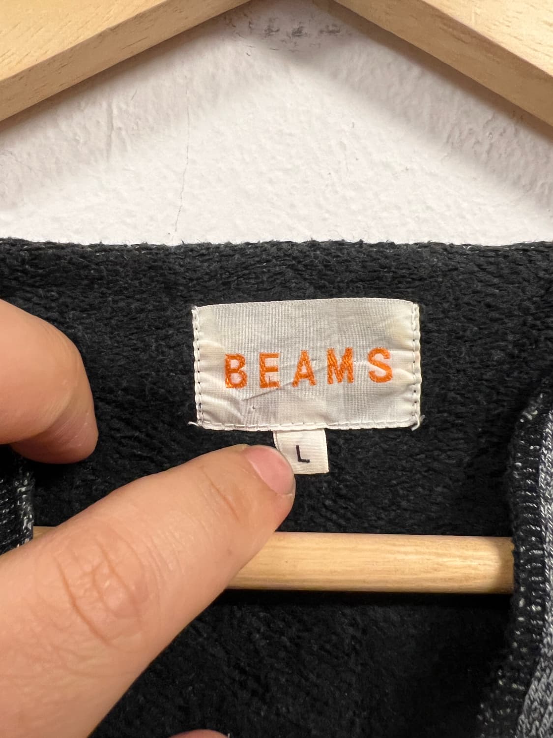 L) 빔즈 그레이 스키퍼 넥 반팔티 T291 상품이미지2