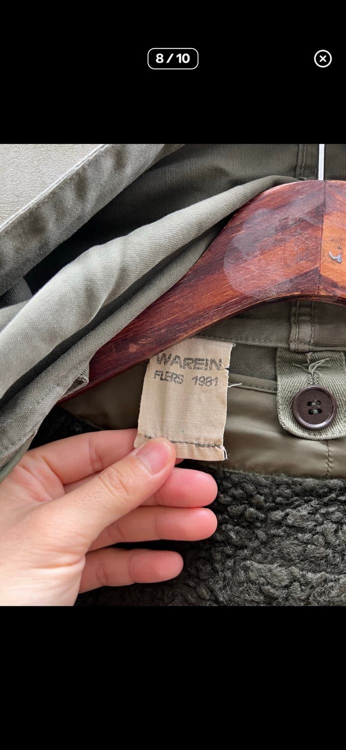 80‘s 프랑스군 개파카 상품이미지3