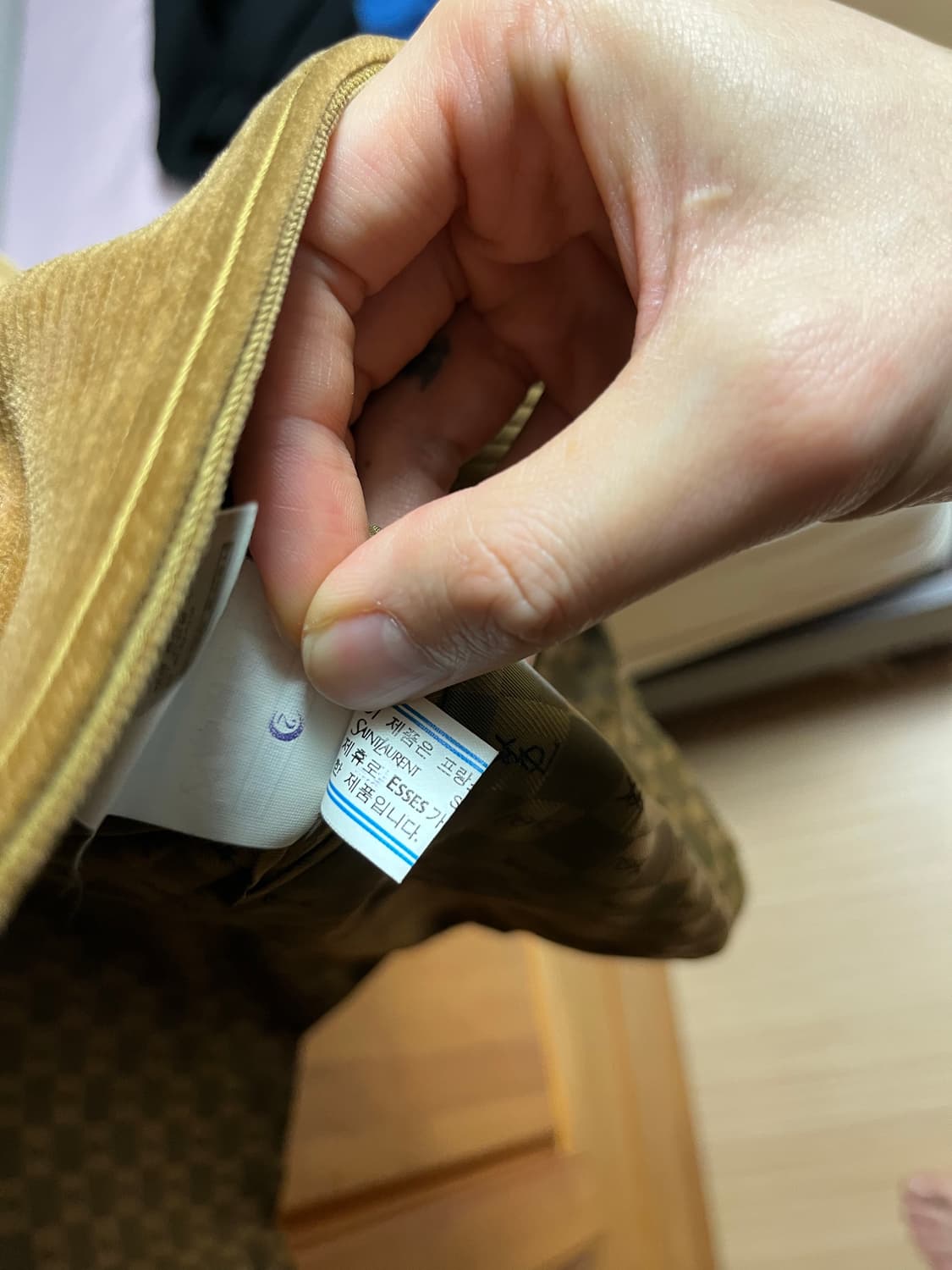 입생로랑 코듀로이 블레이저 상품이미지9