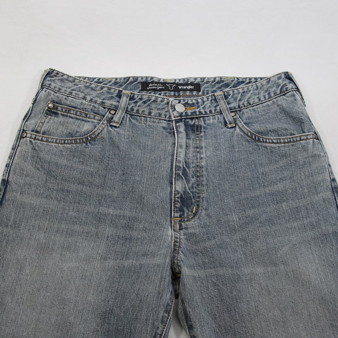 (착용컷) Wrangler 데님 팬츠 (남성용 32) 상품이미지4