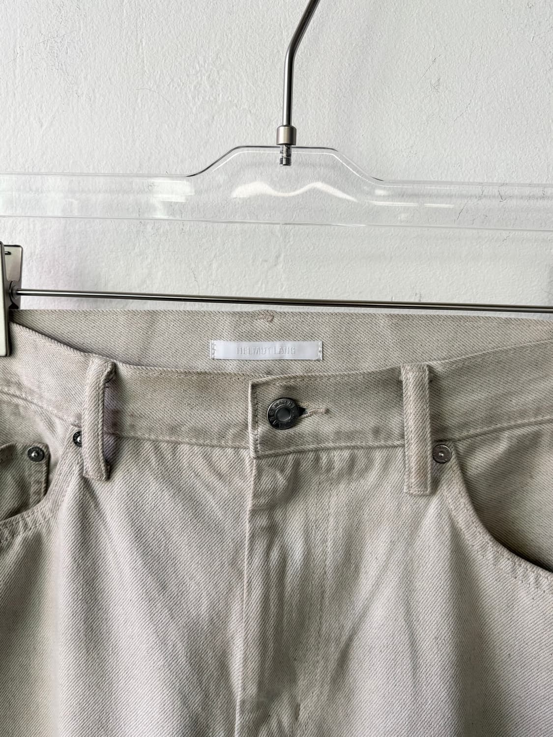 헬무트랭 아카이브 클래식 컷 진 라이트 그레이 상품이미지3