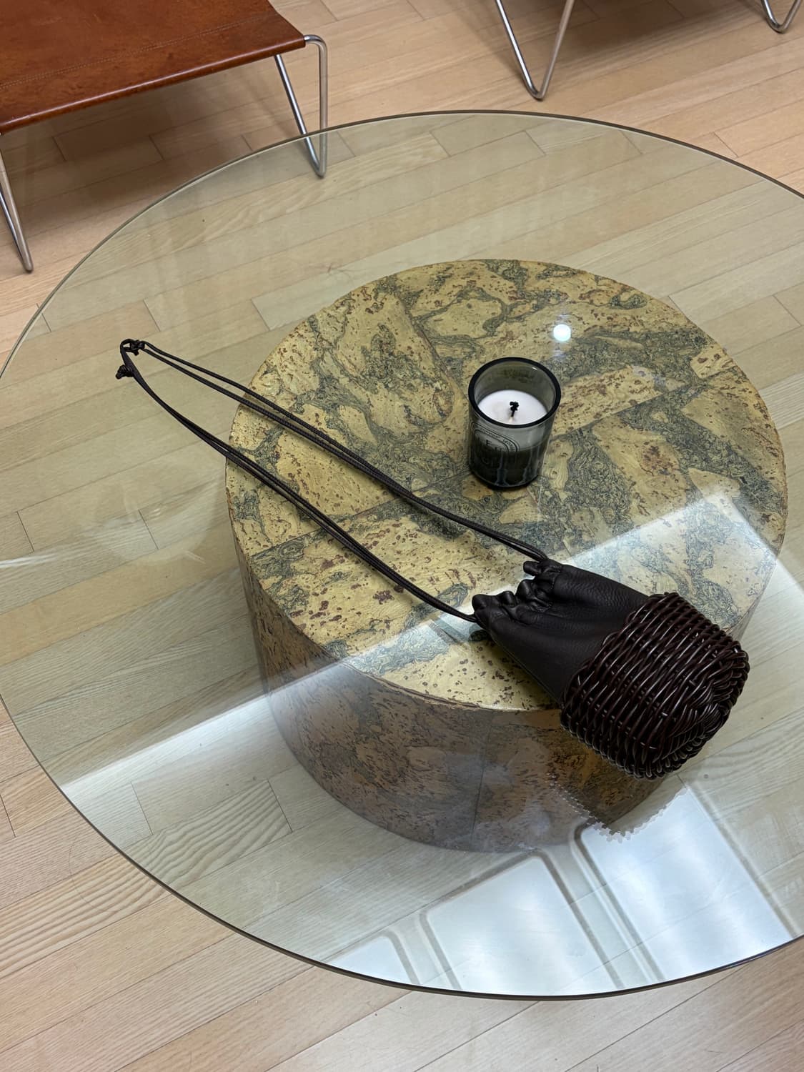 크리스타세야 x Aeta 레더 바스켓 백 상품이미지5