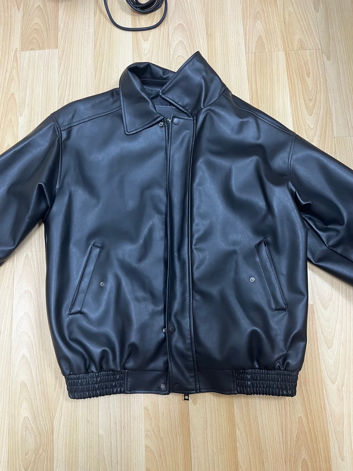 브이투 비건레더 자켓 상품이미지1