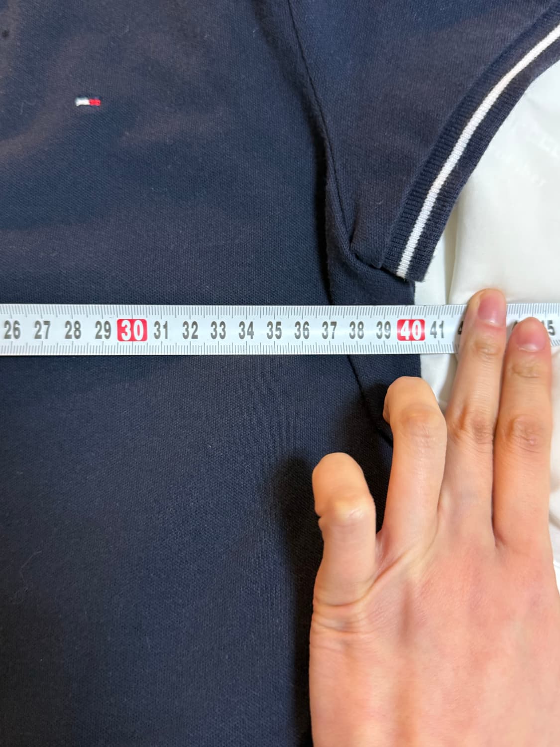 타미힐피거 네이비 카라 원피스 M 상품이미지3