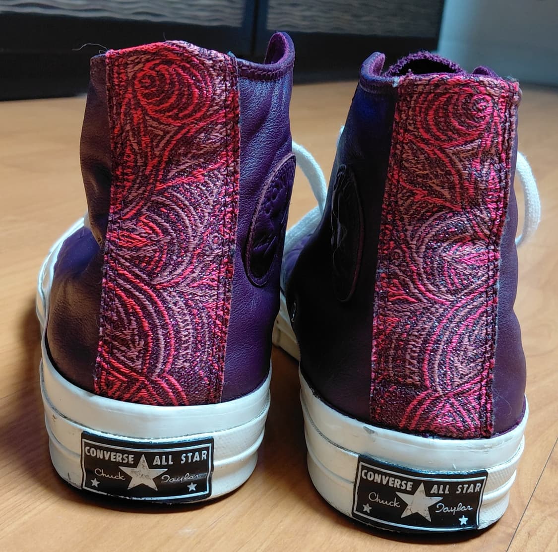컨버스 척 테일러 올스타 스니커즈 70 하이 버건디 250mm 상품이미지4