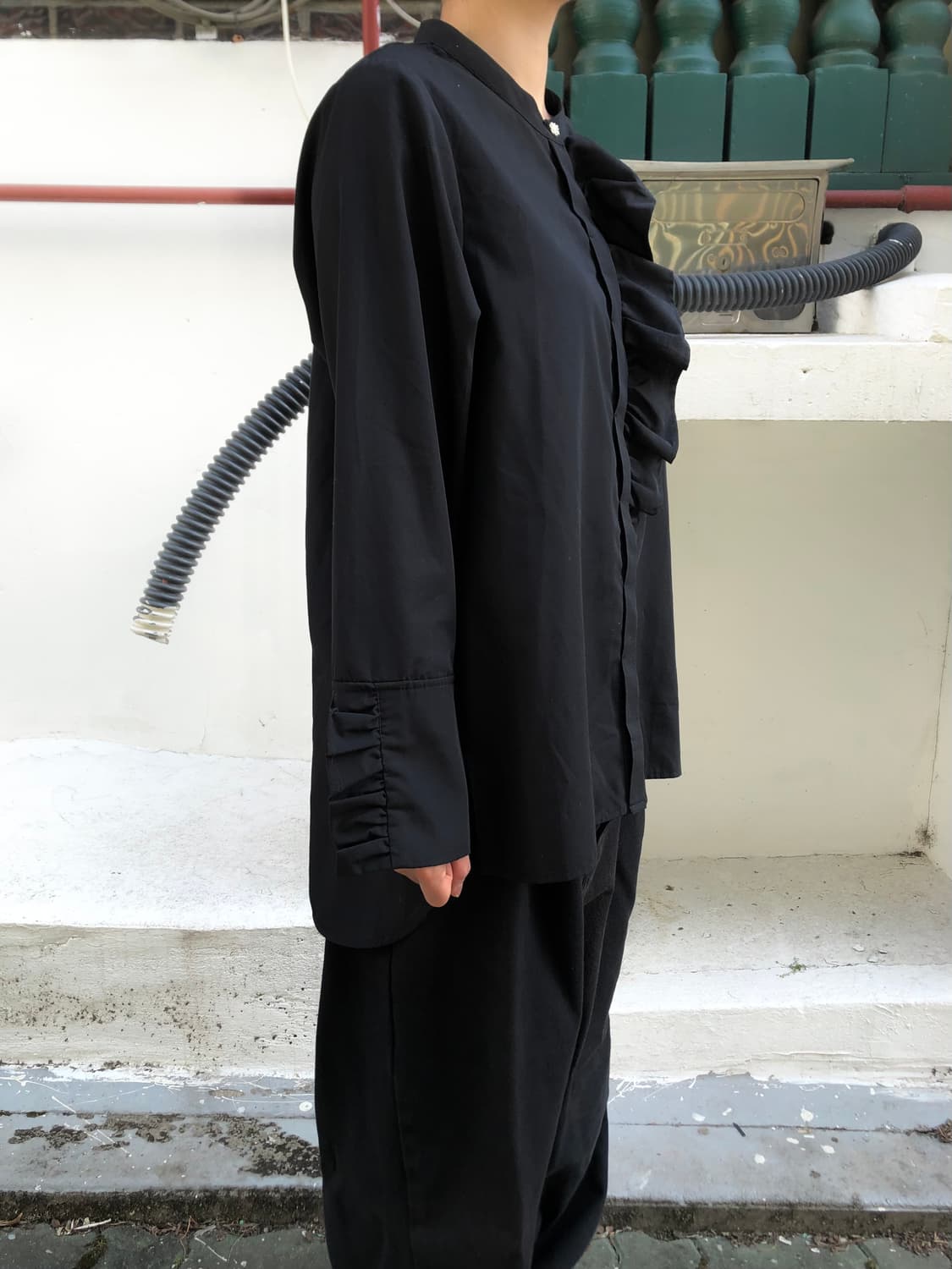 Masami Satomi Frill Cuffs Shirts 상품이미지2