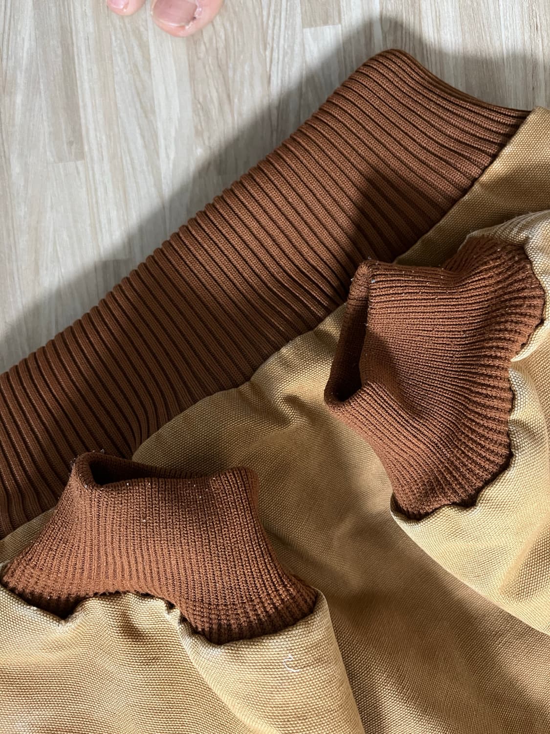 칼하트 덕 액티브 J140 브라운 M 상품이미지3