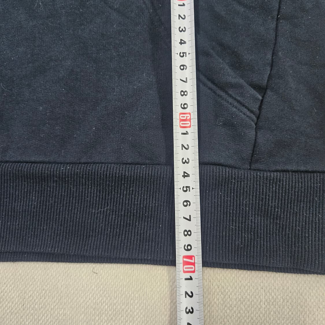 105 아디다스 삼각로고 블랙 후드티 0609Y 상품이미지7