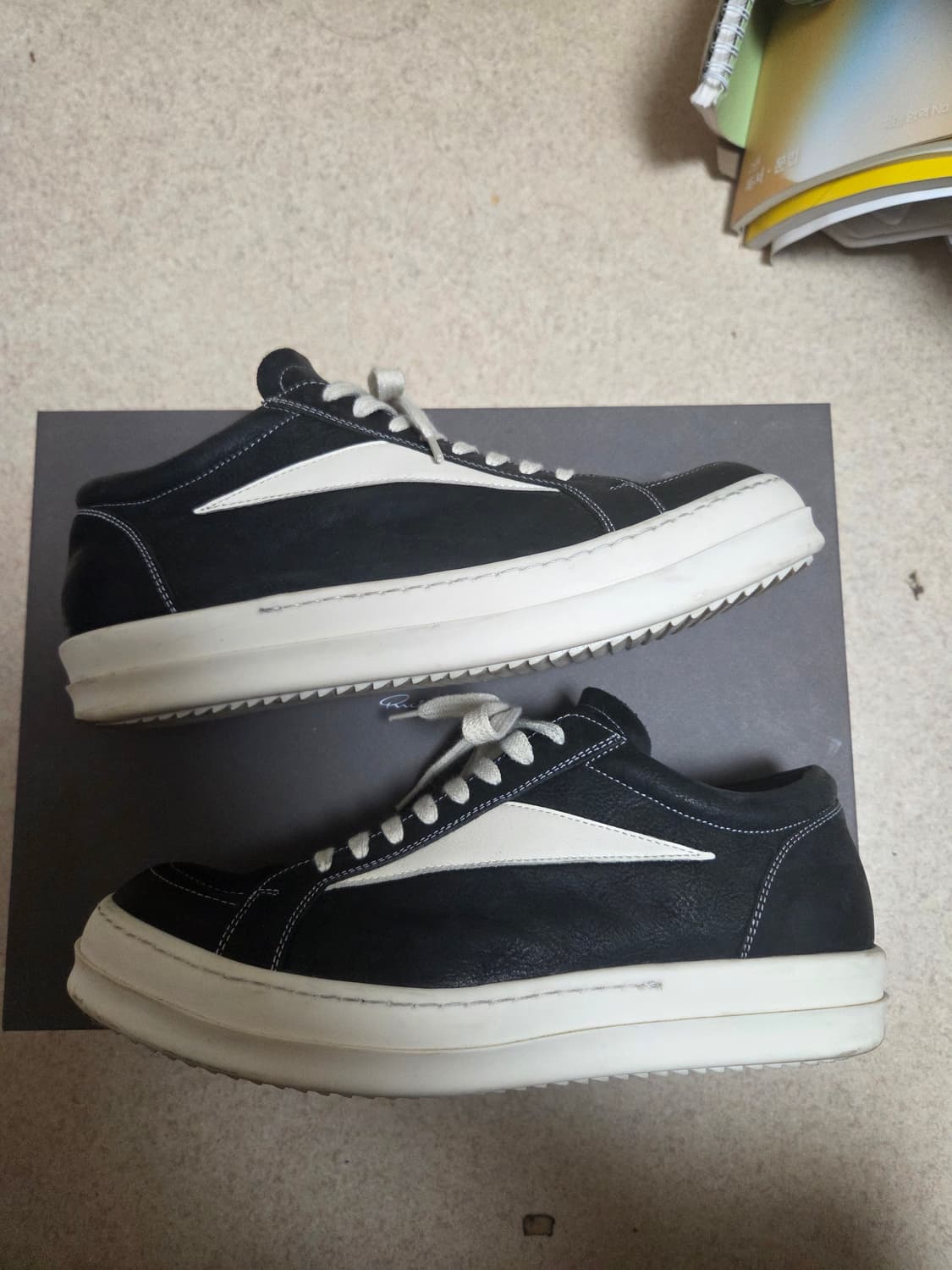 릭오웬스 빈티지 스니커즈 릭반스 41.5 상품이미지3