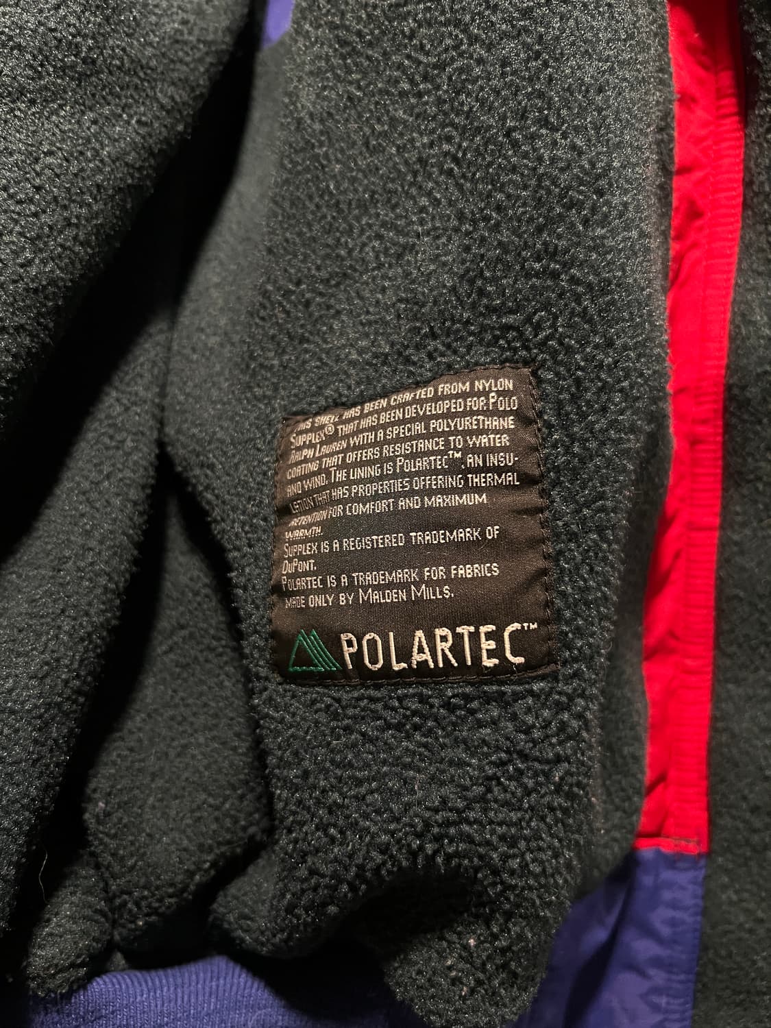 [M]90's OG 폴로 하이테크 폴라텍 플리스 웜업 자켓 상품이미지7
