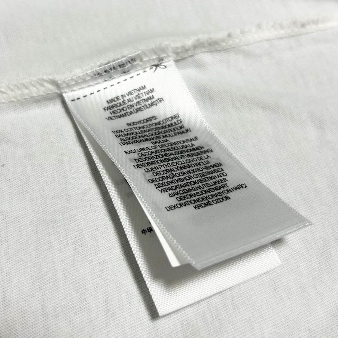 [L] Polo 폴로 랄프로렌 미사용 화이트 코튼 반팔티 상품이미지5